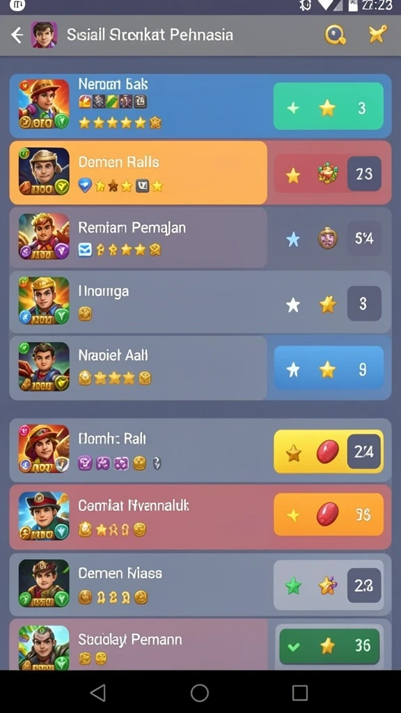 71h - Tampilan awal game 71H yang menarik.