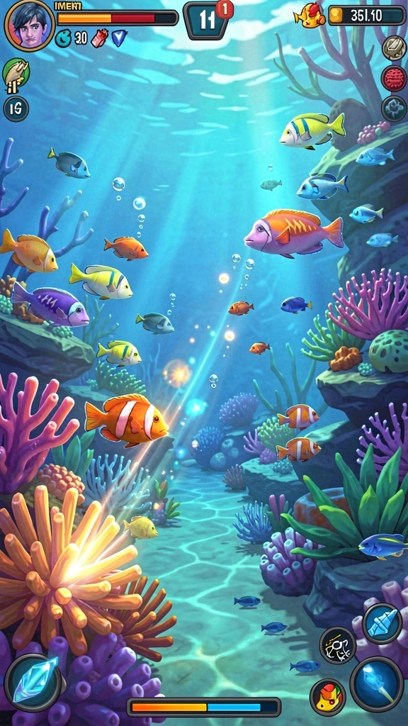 9zkgames - Screenshot pada level baru yang menantang dan menarik.