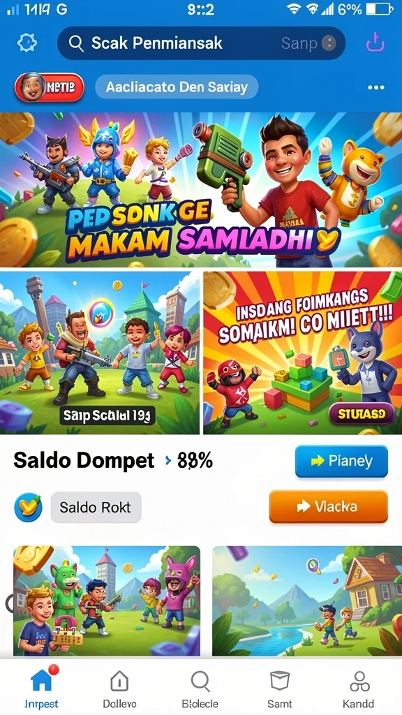 g668 - Level-level seru menanti untuk dijelajahi.