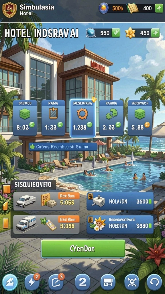 mkwin666 - Tampilan game play yang menghidupkan suasana bermain.