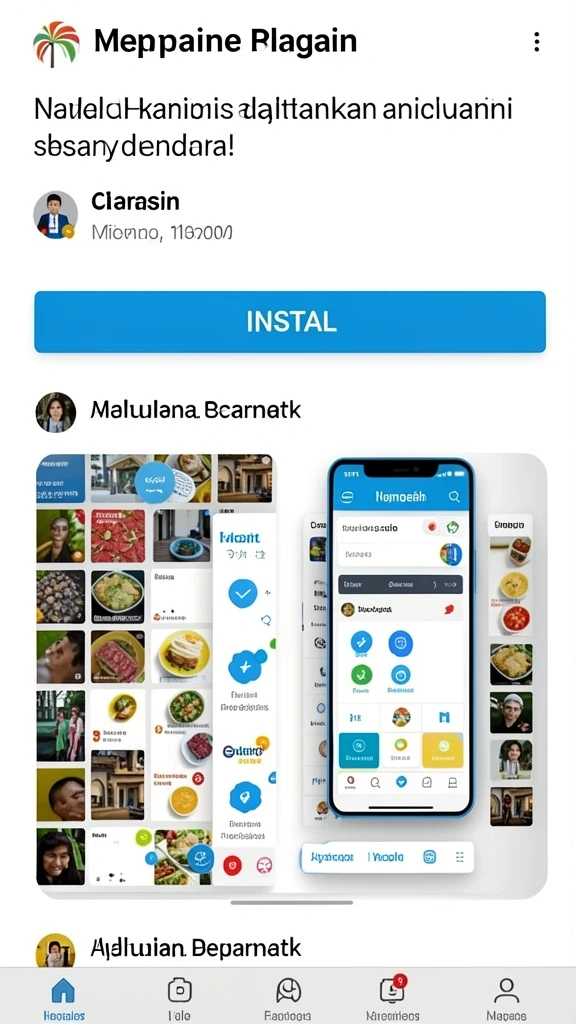nexgid - Tampilan antarmuka yang user-friendly dan menarik.