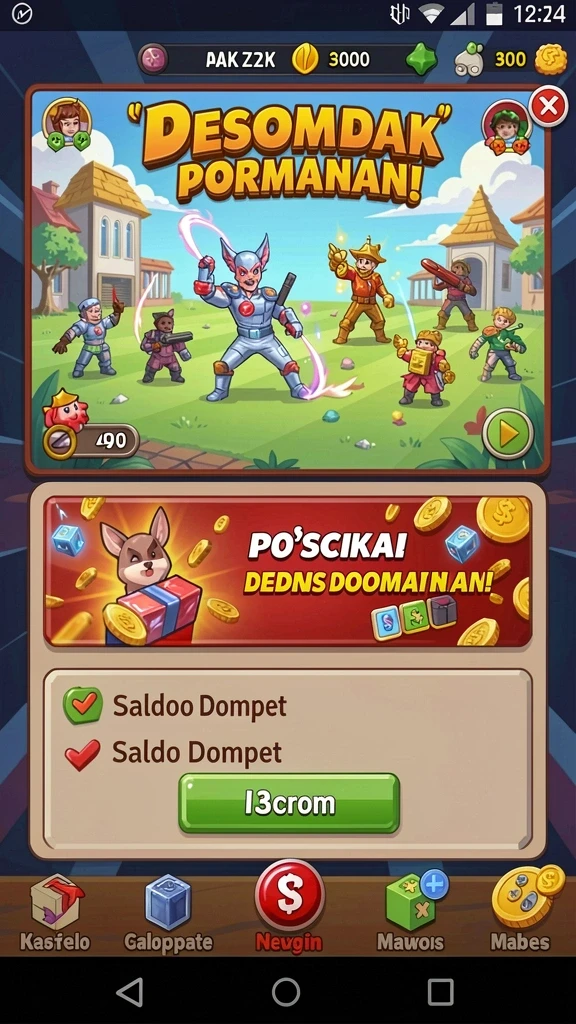 yy123 - Tampilan awal permainan yang memukau dan user-friendly.