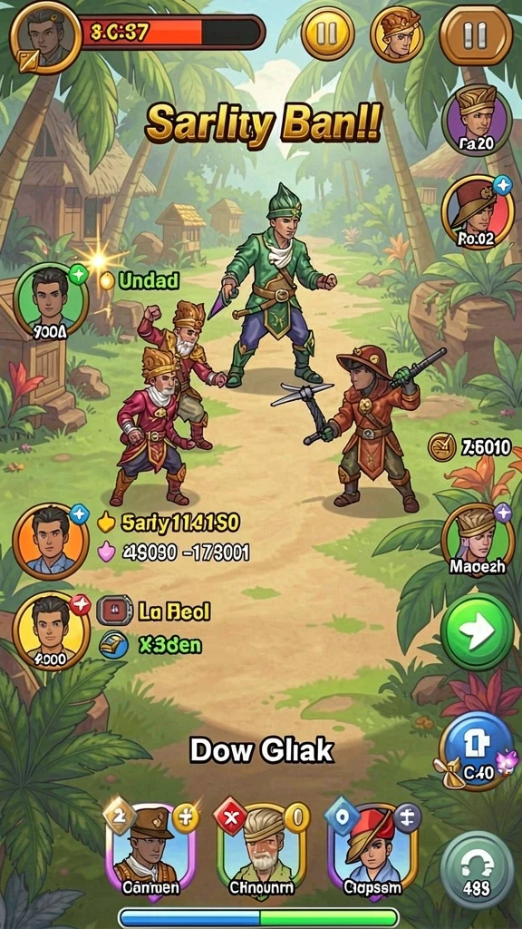 zoro77 - Level-level menantang untuk diuji kemampuannya.